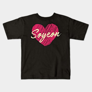 Soyeon Heart (G)I-dle Kids T-Shirt